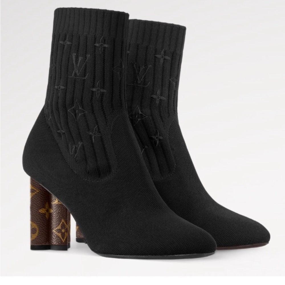 Louis Vuitton Silhouette Ankle Boots